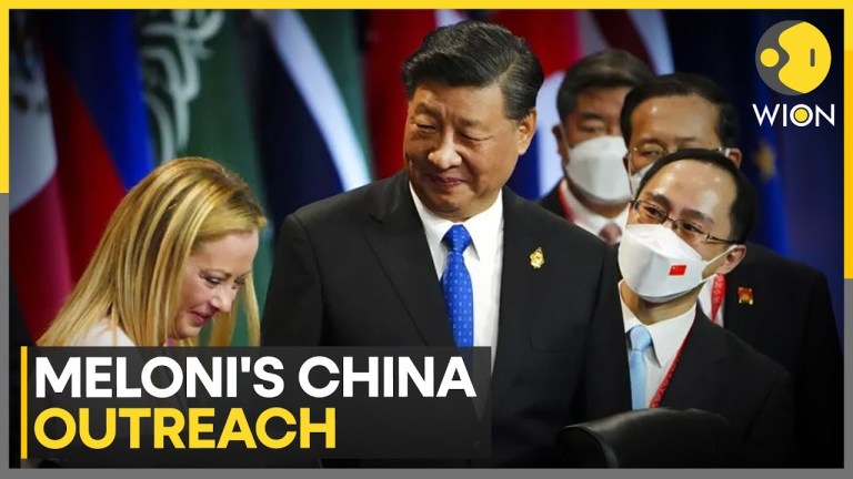 All eyes on Meloni’s China gambit | Latest News | WION All eyes on Meloni’s China gambit | Latest News | WION