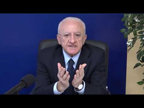 De Luca – Stanno arrivando anche in Campania centinaia di bambini ucraini (25.03.22) De Luca – Stanno arrivando anche in Campania centinaia di bambini ucraini (25.03.22)