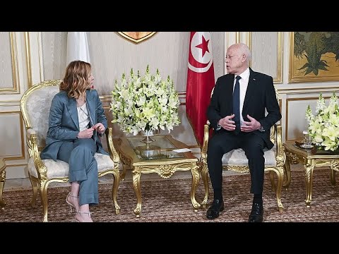 Italian PM Giorgia Meloni visits Tunisia to discuss migration Italian PM Giorgia Meloni visits Tunisia to discuss migration