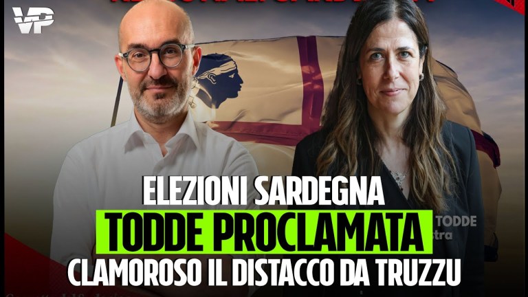 ELEZIONI SARDEGNA: Alessandra Todde Proclamata Governatrice. Clamoroso il distacco da Truzzu. ELEZIONI SARDEGNA: Alessandra Todde Proclamata Governatrice. Clamoroso il distacco da Truzzu.
