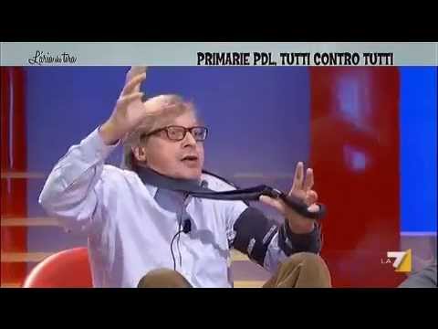 SGARBI: “Fini da prendere a calci nel culo, Rutelli culattone, Bertolini a pulire i cessi” SGARBI: “Fini da prendere a calci nel culo, Rutelli culattone, Bertolini a pulire i cessi”