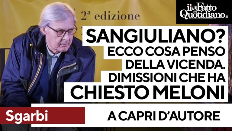 Sgarbi: “Sangiuliano? Penoso e ridicolo. Qualità media dei consiglieri più bassa di Boccia” Sgarbi: “Sangiuliano? Penoso e ridicolo. Qualità media dei consiglieri più bassa di Boccia”