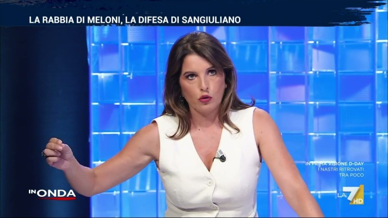 Caso Sangiuliano-Boccia, Marianna Aprile sbotta con Borgonovo: “Così sembriamo due matti” Caso Sangiuliano-Boccia, Marianna Aprile sbotta con Borgonovo: “Così sembriamo due matti”