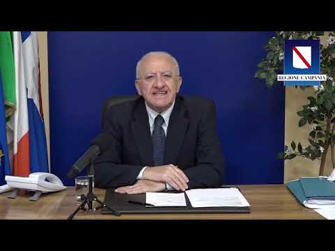 Campania, De Luca: “Questo Governo meglio che vada a casa” (13.11.20) Campania, De Luca: “Questo Governo meglio che vada a casa” (13.11.20)