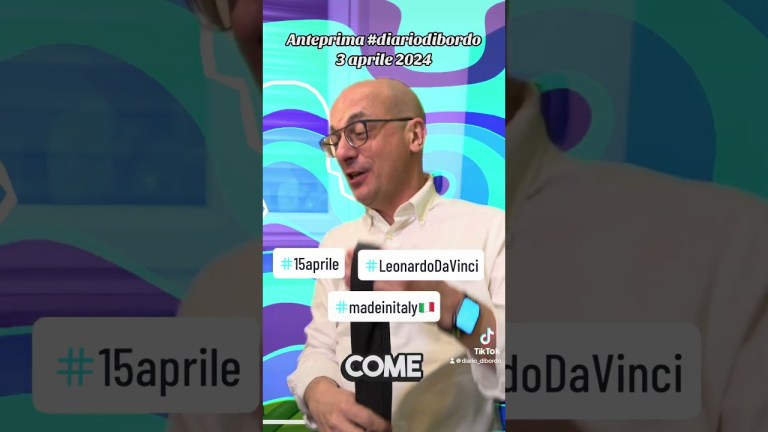 Anteprima Diario di bordo 3 aprile 2024 Anteprima Diario di bordo 3 aprile 2024