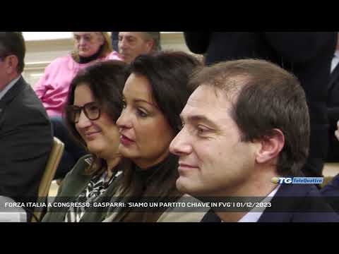 FORZA ITALIA A CONGRESSO: GASPARRI: ‘SIAMO UN PARTITO CHIAVE IN FVG’ | 01/12/2023 FORZA ITALIA A CONGRESSO: GASPARRI: ‘SIAMO UN PARTITO CHIAVE IN FVG’ | 01/12/2023