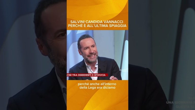 Salvini candida Vannacci perché è all’ultima spiaggia.#shorts #lucasommi #salvini Salvini candida Vannacci perché è all’ultima spiaggia.#shorts #lucasommi #salvini