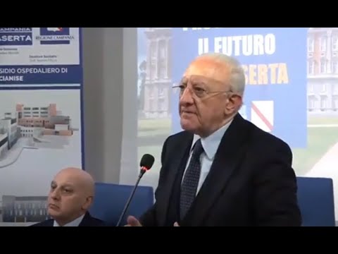 De Luca: “In Campania dieci ospedali nuovi, nessuno come noi” (28.01.25) De Luca: “In Campania dieci ospedali nuovi, nessuno come noi” (28.01.25)