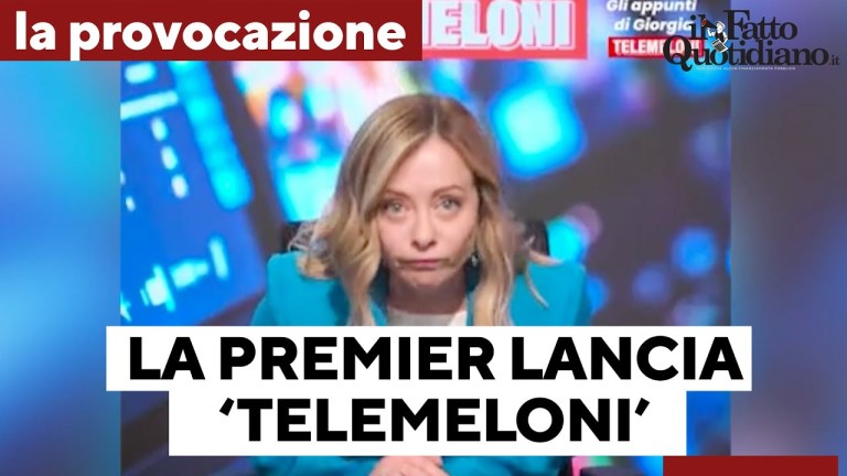 Meloni pubblica gli ‘Appunti di Giorgia’ e li ribattezza ‘TeleMeloni’. “Noi non occupiamo le tv” Meloni pubblica gli ‘Appunti di Giorgia’ e li ribattezza ‘TeleMeloni’. “Noi non occupiamo le tv”