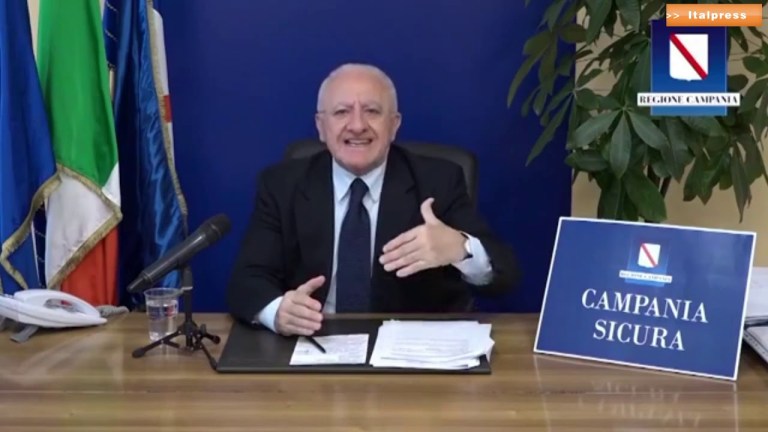 De Luca “In Campania Movida fino alle 23” De Luca “In Campania Movida fino alle 23”