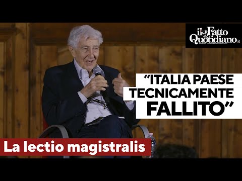 Augias: “L’Italia come l’Argentina, un Paese tecnicamente fallito. Solo l’Europa ci tiene in piedi” Augias: “L’Italia come l’Argentina, un Paese tecnicamente fallito. Solo l’Europa ci tiene in piedi”