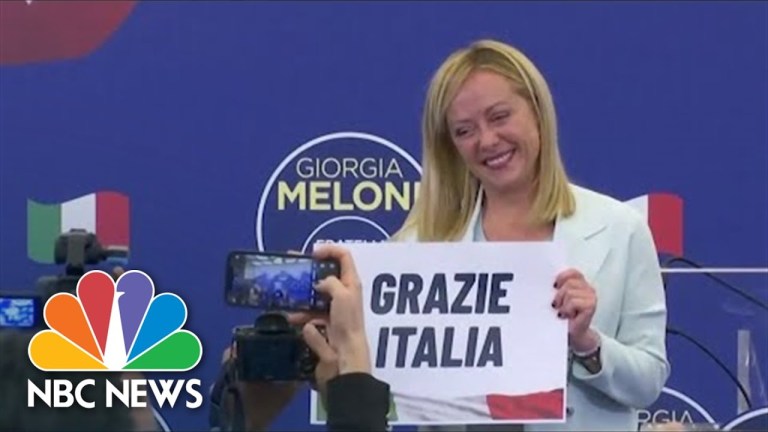Far-Right Nationalist Giorgia Meloni Elected As Italy’s First Female Prime Minister Far-Right Nationalist Giorgia Meloni Elected As Italy’s First Female Prime Minister