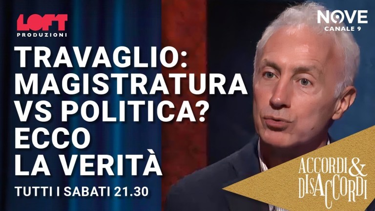 Travaglio: magistratura vs politica? Ecco la verità Travaglio: magistratura vs politica? Ecco la verità