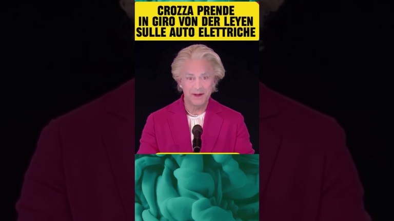 BRUXELLES FUORI CONTROLLO CROZZA DEMOLISCE VON DER LEYEN BRUXELLES FUORI CONTROLLO CROZZA DEMOLISCE VON DER LEYEN