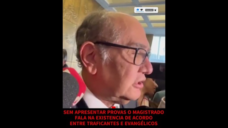 Gilmar Mendes diz existir narcomilíci@ evangélica no Brasil #shorts #politica #gilmarmendes #news Gilmar Mendes diz existir narcomilíci@ evangélica no Brasil #shorts #politica #gilmarmendes #news
