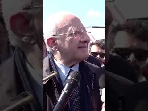 DE LUCA SUL TERZO MANDATO E SULL’AUTONOMIA DIFFERENZIATA DE LUCA SUL TERZO MANDATO E SULL’AUTONOMIA DIFFERENZIATA