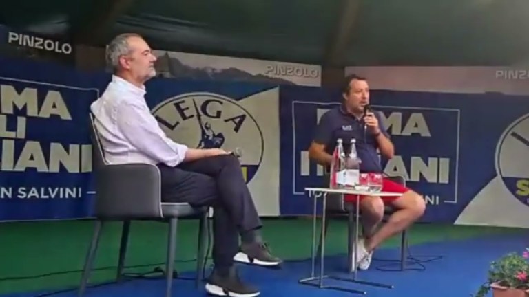 SALVINI SU VANNACCI: “CONTENTO SIA STATO ELETTO CON LA LEGA, AVREMO UNA STRADA CHE DURERÀ ANNI” SALVINI SU VANNACCI: “CONTENTO SIA STATO ELETTO CON LA LEGA, AVREMO UNA STRADA CHE DURERÀ ANNI”