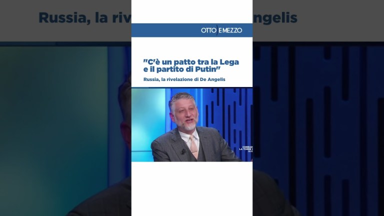 “C’è un patto tra la Lega e il partito di Putin. “C’è un patto tra la Lega e il partito di Putin.