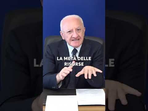 DE LUCA: “GRAZIE GIORGIA PER I FONDI? NO, SONO SOLDI DELLA REGIONE CAMPANIA” DE LUCA: “GRAZIE GIORGIA PER I FONDI? NO, SONO SOLDI DELLA REGIONE CAMPANIA”