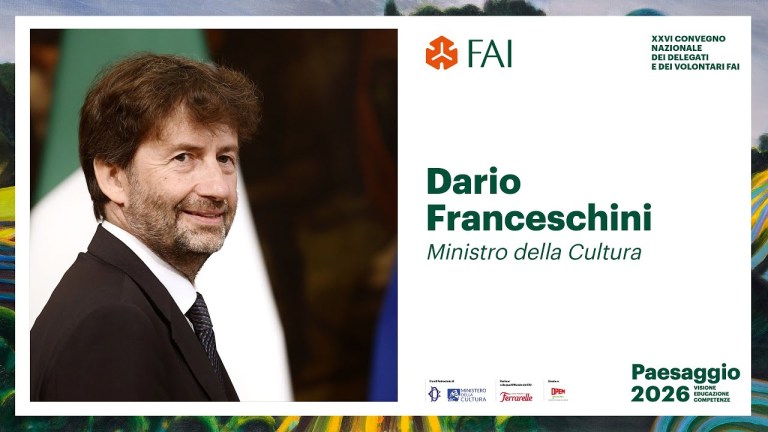 Paesaggio 2026 | Conclusioni – Dario Franceschini Paesaggio 2026 | Conclusioni – Dario Franceschini