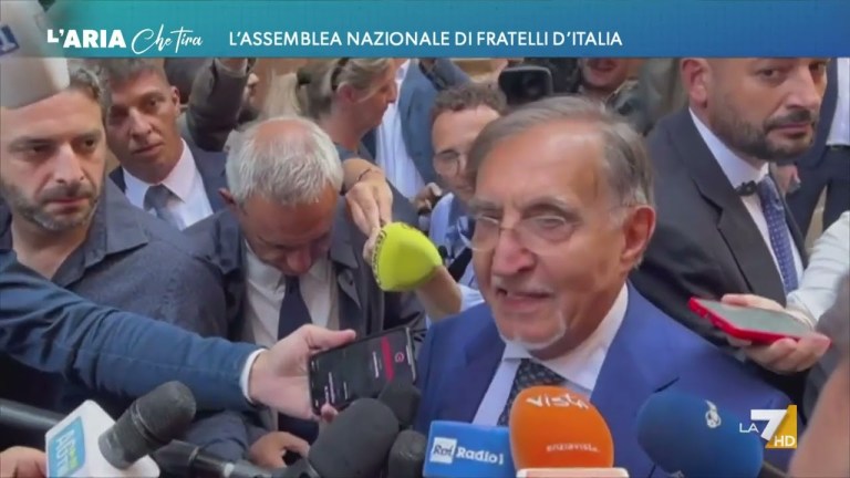 Ignazio La Russa: “Volevo tranquillizzare un giornalista che si preoccupava se oggi presiedessi … Ignazio La Russa: “Volevo tranquillizzare un giornalista che si preoccupava se oggi presiedessi …