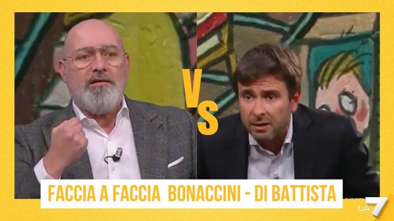 Di Battista – Bonaccini a confronto a DiMartedì Di Battista – Bonaccini a confronto a DiMartedì
