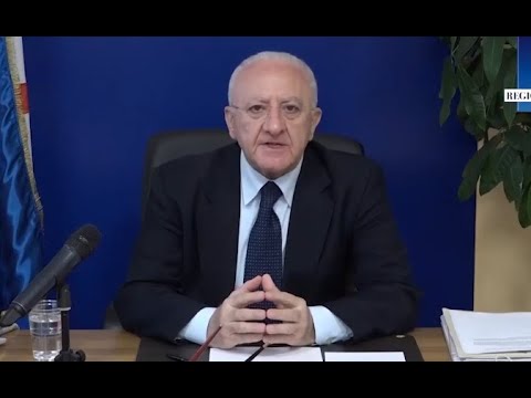 Campania – De Luca: “Raddoppiate le pensioni al minimo” (28.05.20) Campania – De Luca: “Raddoppiate le pensioni al minimo” (28.05.20)