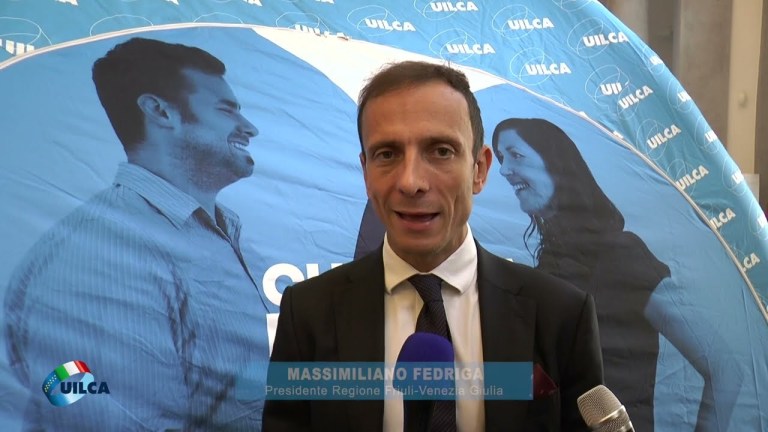 Massimiliano Fedriga sulla campagna Uilca contro la desertificazione bancaria in Fvg Massimiliano Fedriga sulla campagna Uilca contro la desertificazione bancaria in Fvg