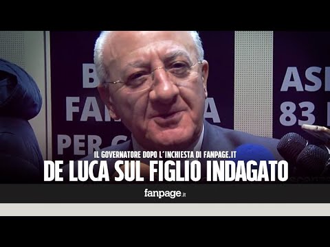Roberto De Luca indagato dopo l’inchiesta di Fanpage.it, il padre: “Sono effervescenze” Roberto De Luca indagato dopo l’inchiesta di Fanpage.it, il padre: “Sono effervescenze”