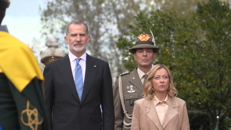 Il Presidente Meloni incontra il Re Felipe VI e la Regina Letizia di Spagna Il Presidente Meloni incontra il Re Felipe VI e la Regina Letizia di Spagna