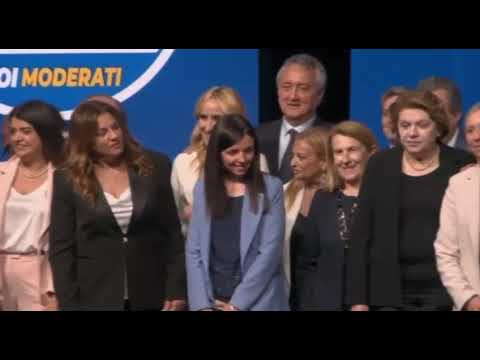 Antonio Tajani presenta la squadra di Forza Italia Antonio Tajani presenta la squadra di Forza Italia