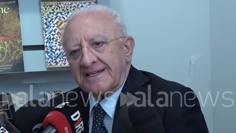 De Luca: “Campania ultima per risorse riparto sanità” De Luca: “Campania ultima per risorse riparto sanità”