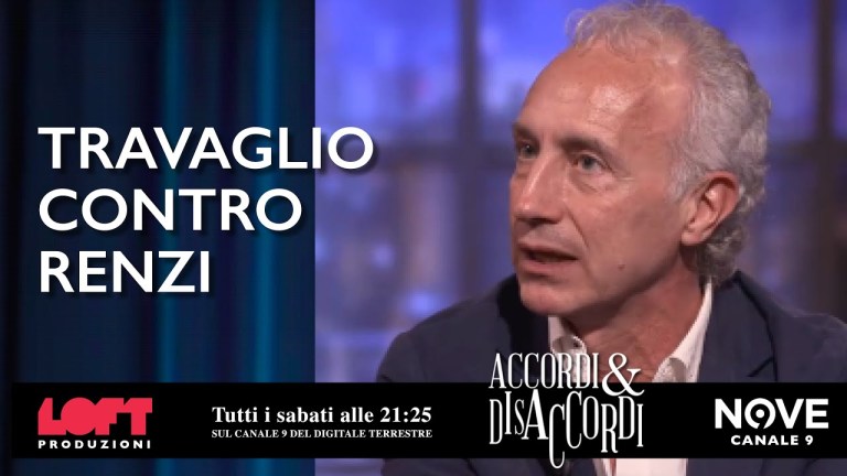 Travaglio contro Renzi Travaglio contro Renzi