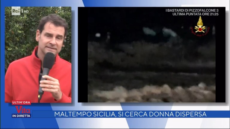 Maltempo, allerta rossa in Calabria e Sicilia – La vita in diretta 25/10/2021 Maltempo, allerta rossa in Calabria e Sicilia – La vita in diretta 25/10/2021