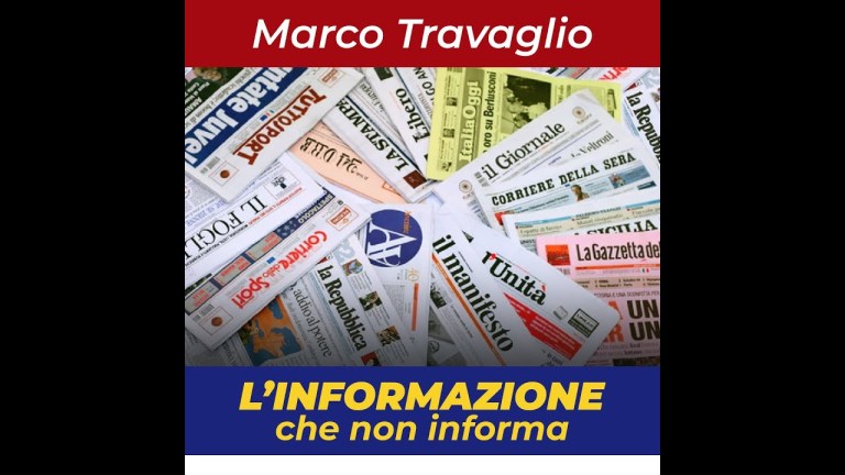 Marco Travaglio sull’informazione che non informa ai tempi delle europee Marco Travaglio sull’informazione che non informa ai tempi delle europee