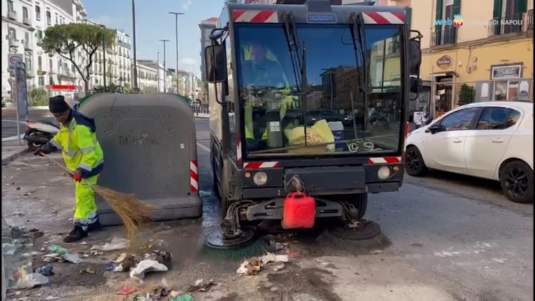 Parte Quartiere Pulito, interventi straordinari in tutte le Municipalità Parte Quartiere Pulito, interventi straordinari in tutte le Municipalità