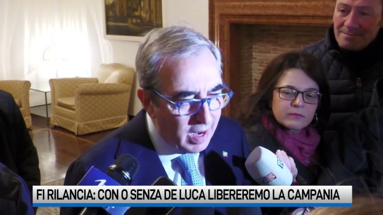 FI rilancia: con o senza De Luca libereremo la Campania FI rilancia: con o senza De Luca libereremo la Campania