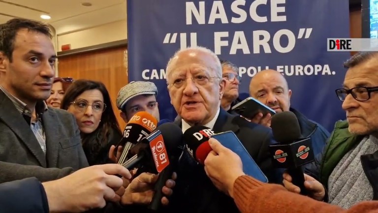 Campania, DE LUCA: ‘IL FARO’ DI NAPOLI SARÀ SIMBOLO DELL’ITALIA (21.02.25) Campania, DE LUCA: ‘IL FARO’ DI NAPOLI SARÀ SIMBOLO DELL’ITALIA (21.02.25)