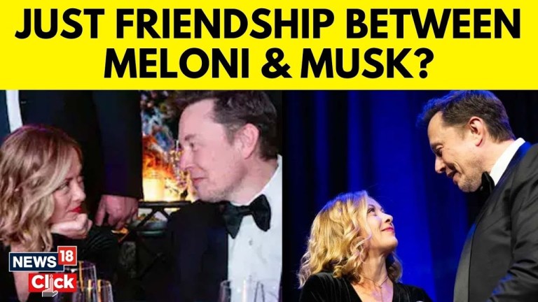 Meloni Defends Her Friendship With Billionaire Elon Musk: ‘I Don’t Take Orders From Anyone’ | N18G Meloni Defends Her Friendship With Billionaire Elon Musk: ‘I Don’t Take Orders From Anyone’ | N18G