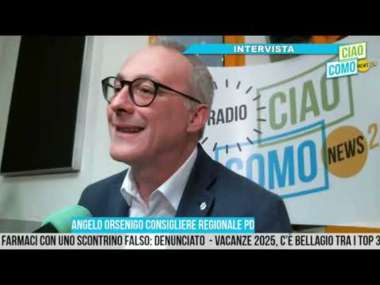 A CiaoComo il consigliere regionale Angelo Orsenigo: le sue battaglie per il territorio A CiaoComo il consigliere regionale Angelo Orsenigo: le sue battaglie per il territorio