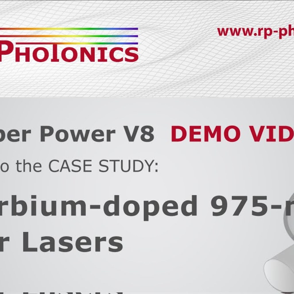 Case Study: Ytterbium-Doped 975-nm Fiber Lasers Case Study: Ytterbium-Doped 975-nm Fiber Lasers