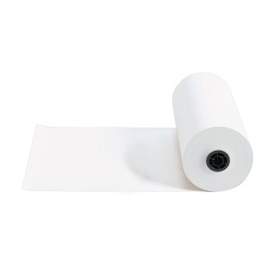 18 inches wide, 1000 feet long, White, Butcher Paper Roll, 40 lb stock, School Art Supplies, Art