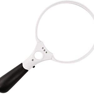 Magnifiers Magnifying Glass,20X Handheld Child Elderly Reading Magnifier Optical Glass Lens