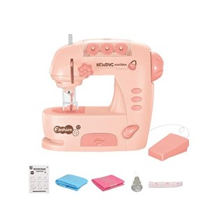 Kids Sewing Machine,Portable Electric Sewing Machines – For Girls Ages 7-12 With Light For Beginners