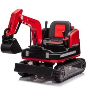 Lovely Baby Kids Ride On Excavator LB 508L, Anti-Fall, Toy Digger Construction Car, Sit & Drive