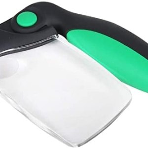 Magnifiers Magnifying Glass, 10X 20X Handheld Magnifier Foldable Handle Double Times Rate Loupe for