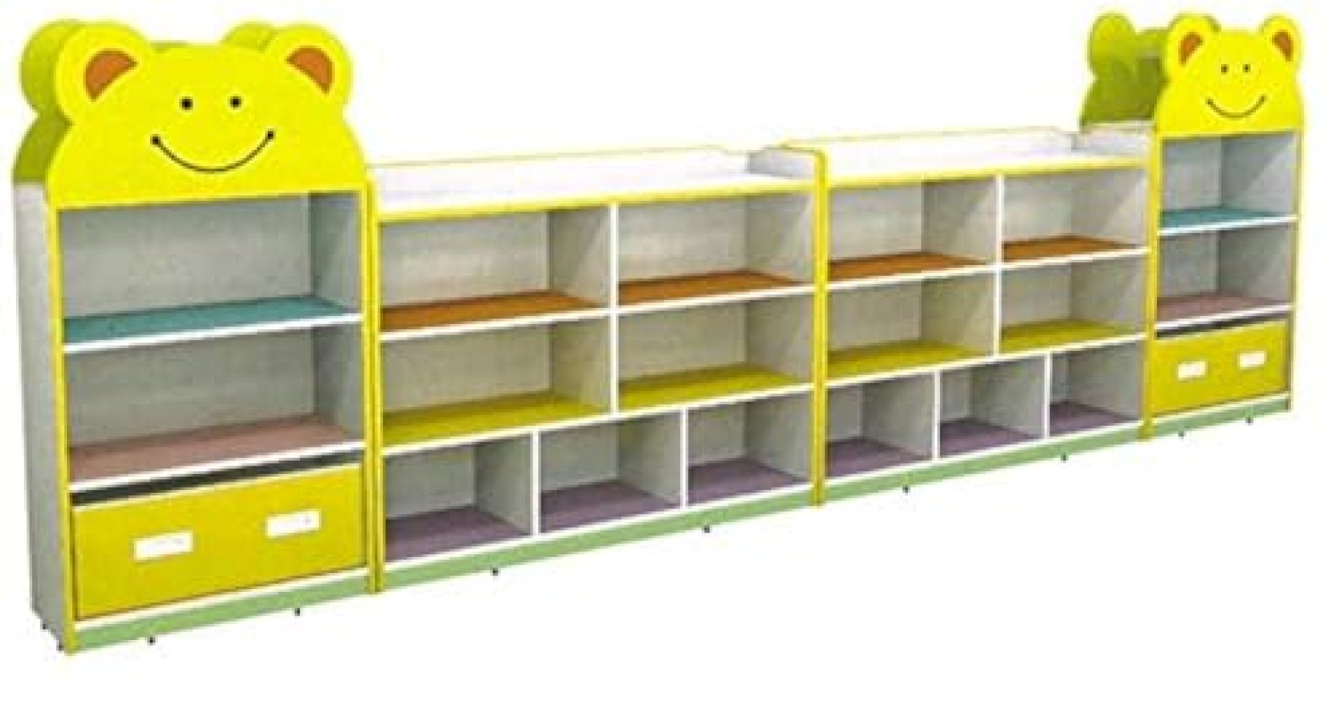 DCM RBW TOYS Bee Children RBW TOYS Shelves cabinet Multi Colors in Storage & Organization Size: DCM RBW TOYS Bee Children RBW TOYS Shelves cabinet Multi Colors in Storage & Organization Size: