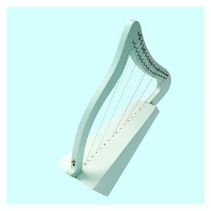 Musical Instrument Lyre Harp 19 Strings Wooden Lyre Harp 15 String String Instruments (Color : 3)
