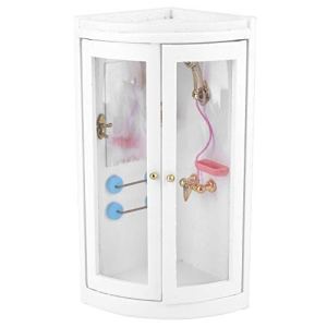 1:12 Dollhouse Shower Room, Miniature Bathroom Wooden Shower Room Dollhouses Furniture Landscape for