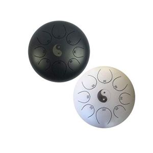 JTKDL Worry-free Drums Empty Drummer Saucer Saucer Drum Tongue Xuankong For Adults (Color : White)